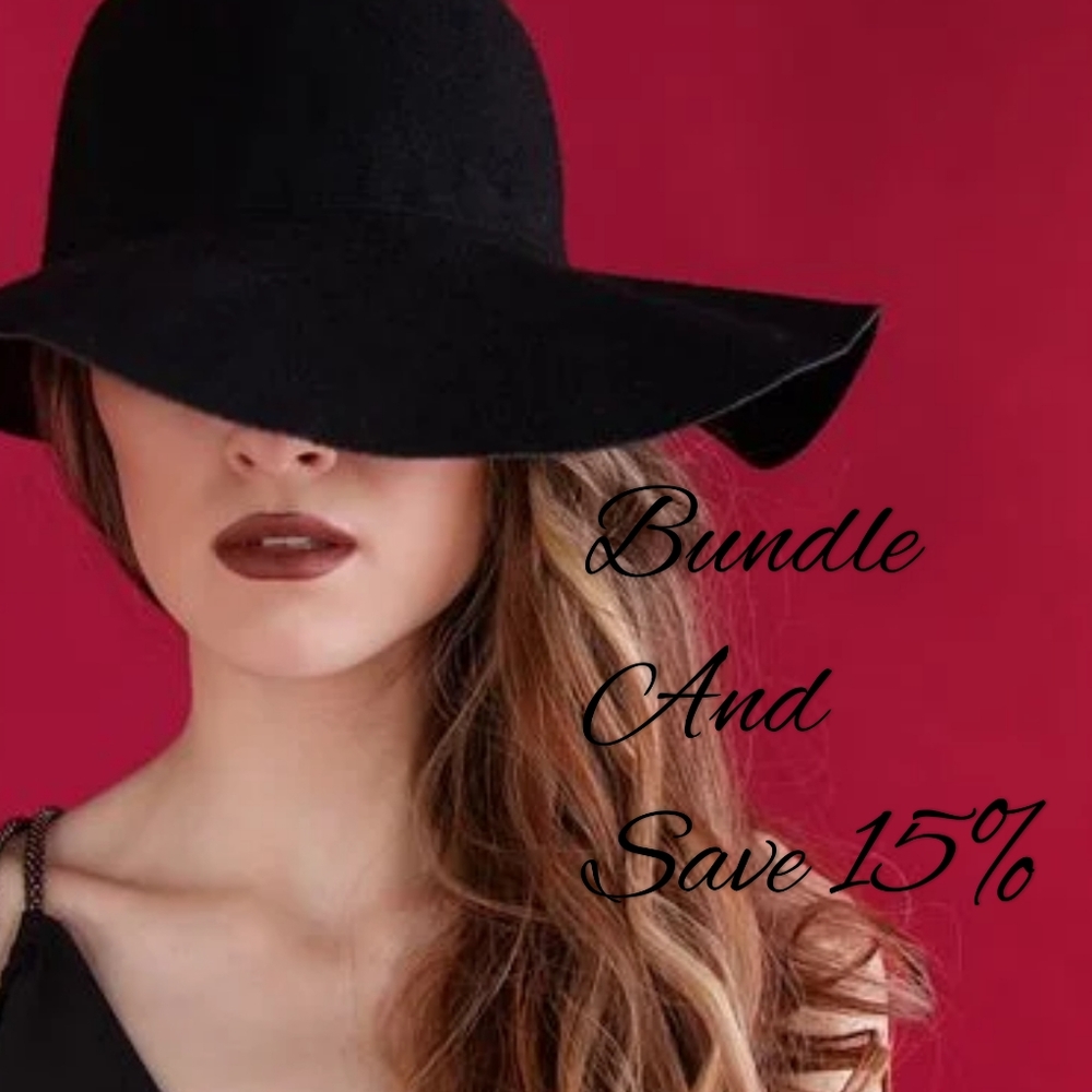 Bundle and save 15% and shipping discount!!